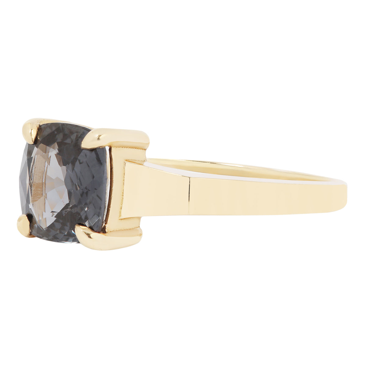 Dark Indigo Spinel Ring