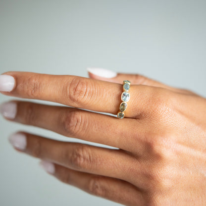 Meridian Sapphire Stacking Band