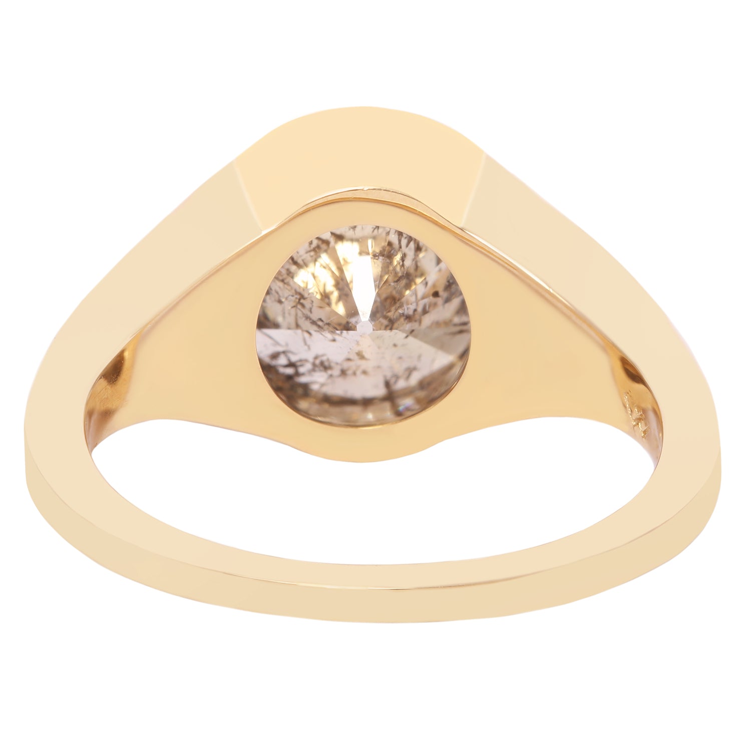 Speckled Moon Signet Ring