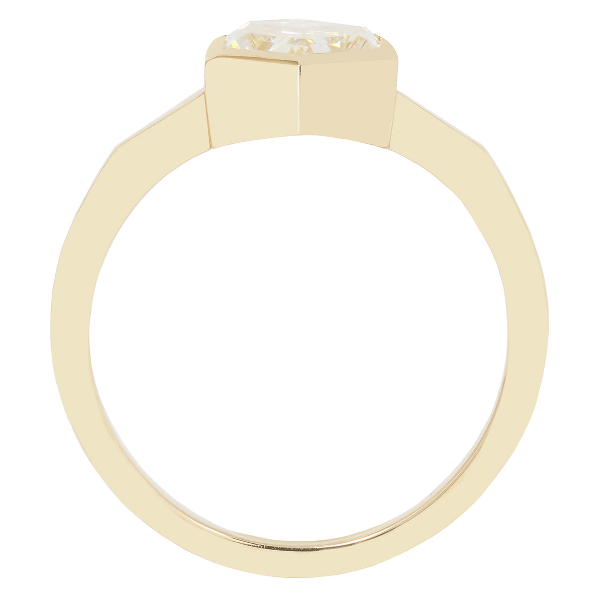 Keystone Diamond Ring
