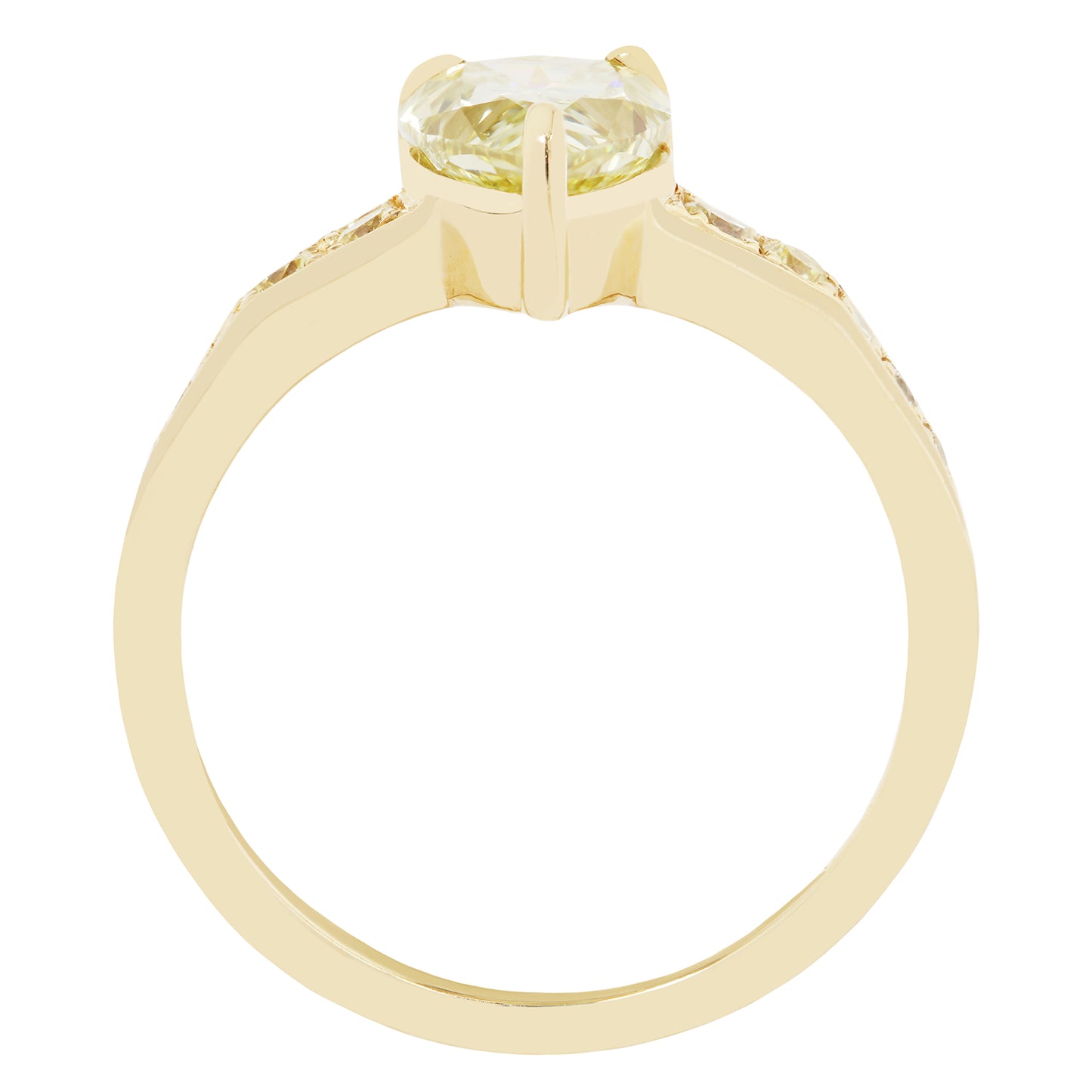 Fancy Diamond Radiance Ring