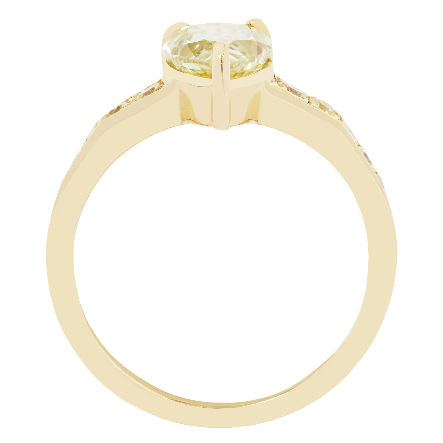 Fancy Diamond Radiance Ring