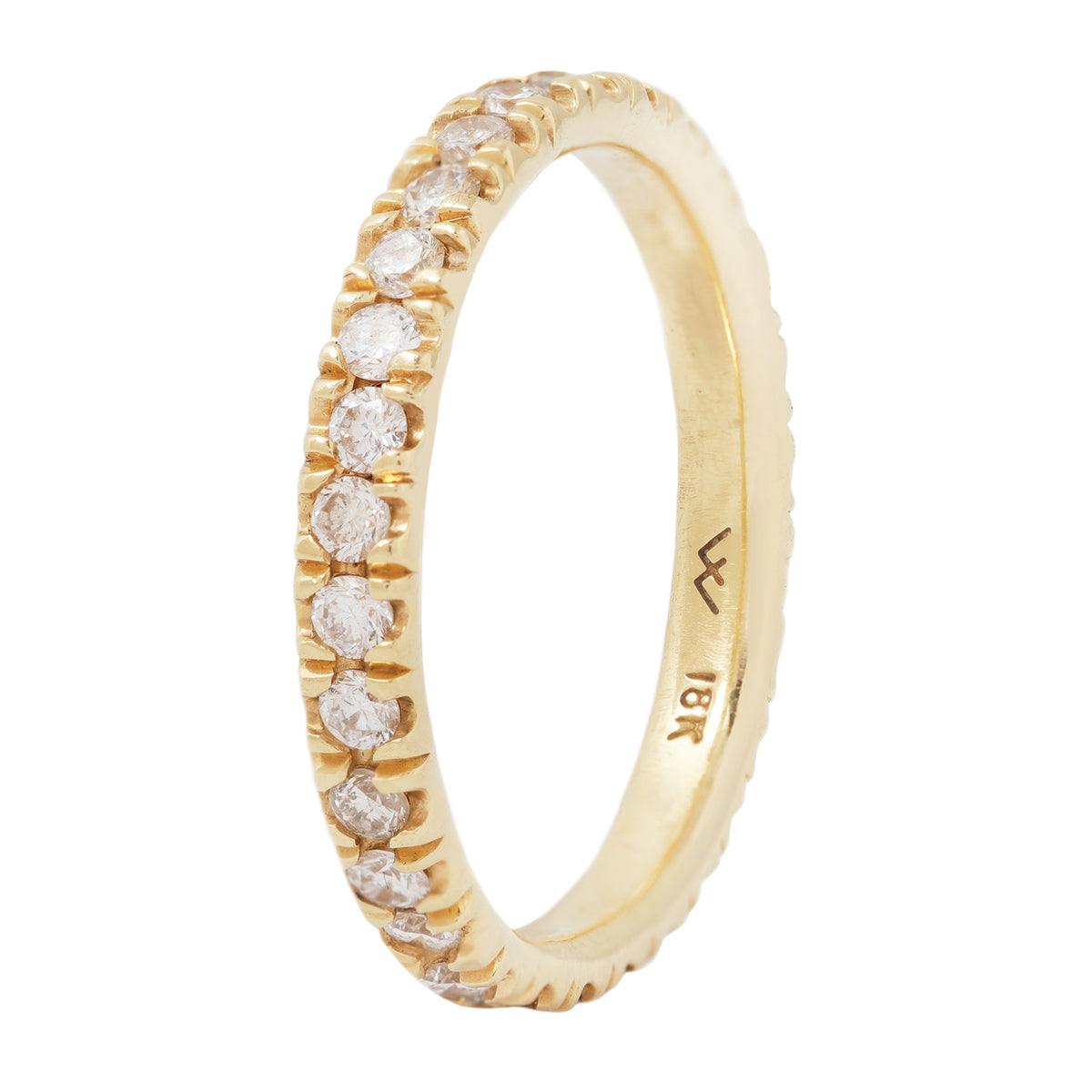 White Diamond Eternity Band