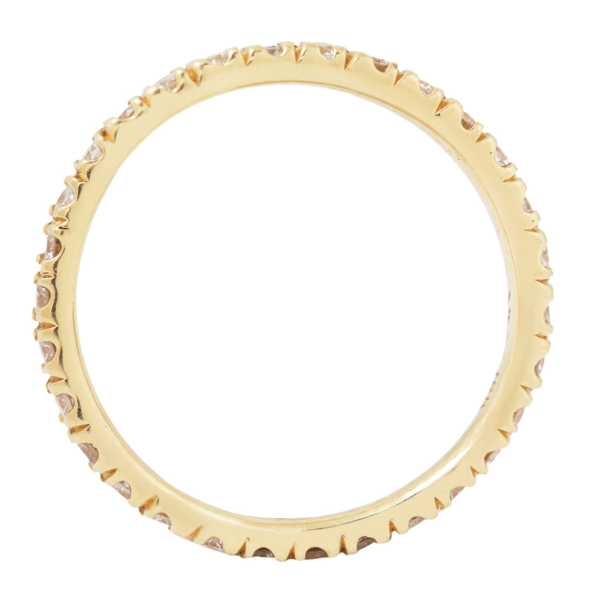 White Diamond Eternity Band
