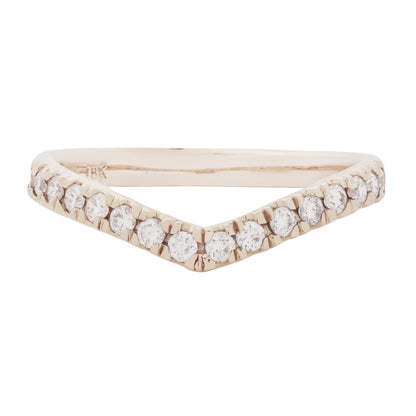 Wishbone Half Eternity Band