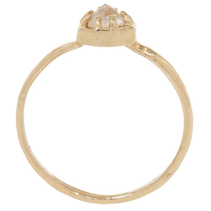 Tiny Moonstone Ring