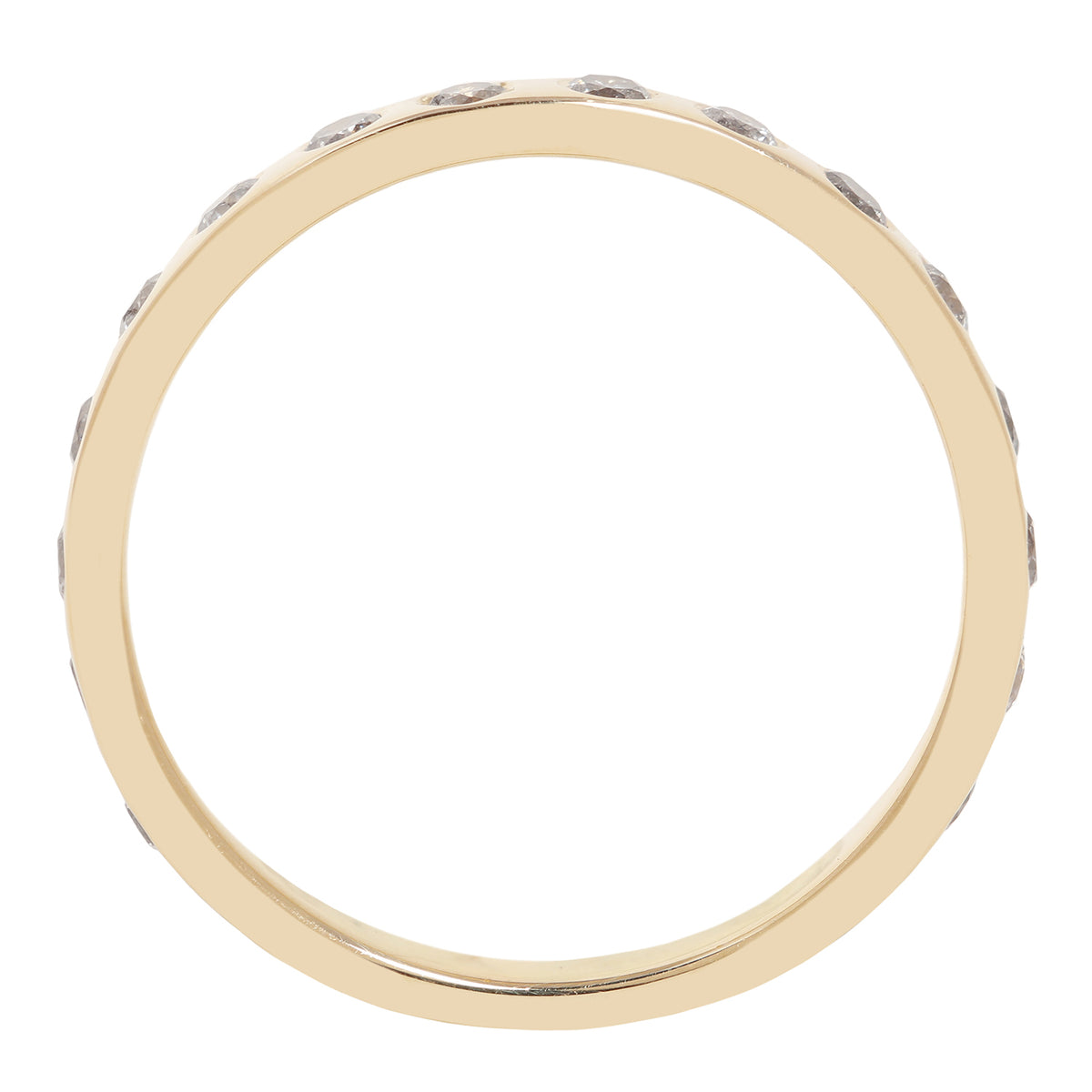 Gray Diamond Eternity Band