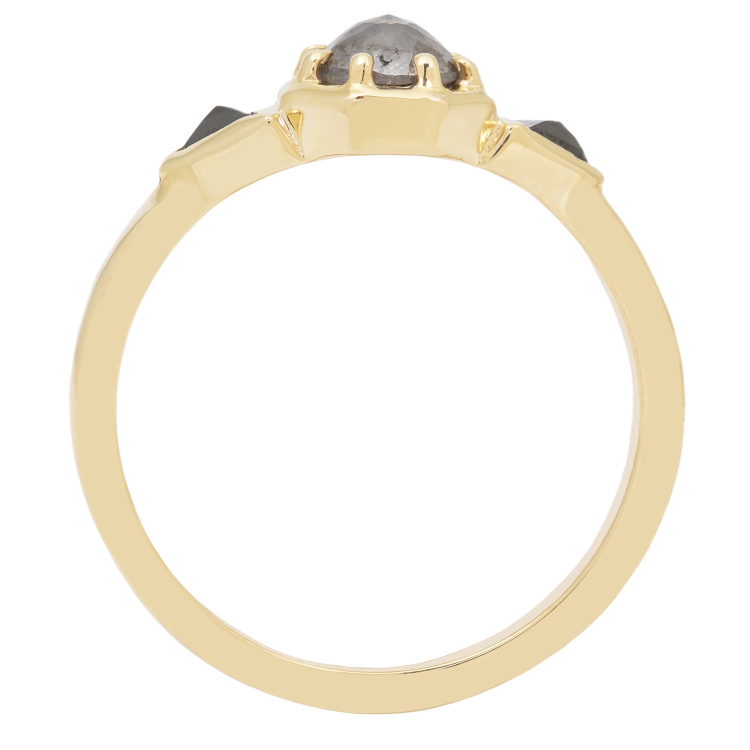 Small Speckled Cleopatra Ring