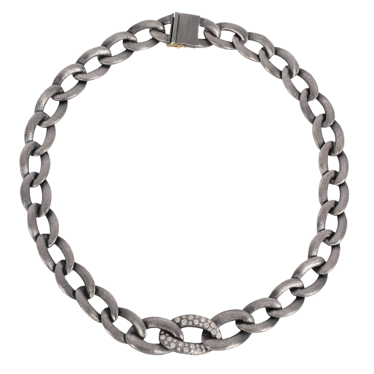 Alicia Diamond Link Necklace