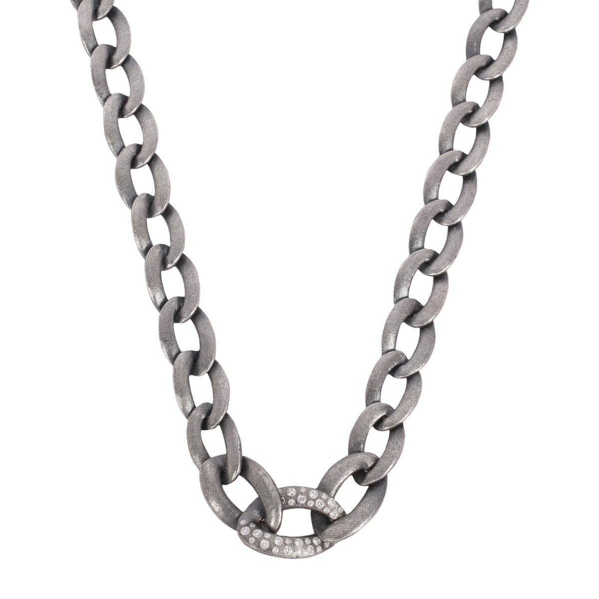 Alicia Diamond Link Necklace