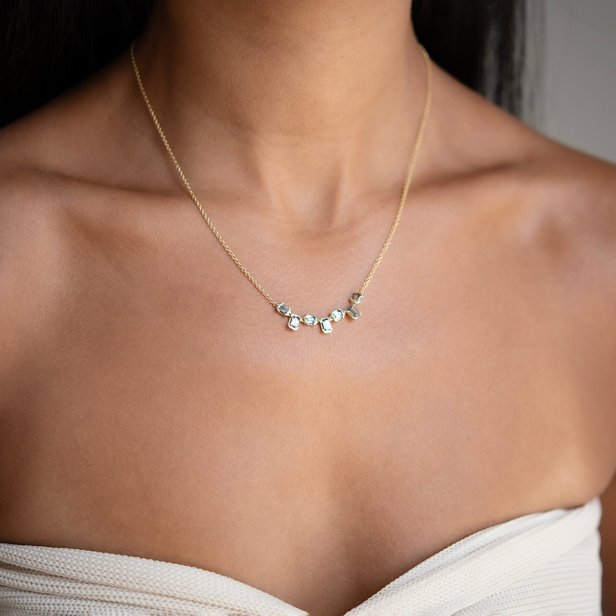 The Lattice Sapphire Necklace
