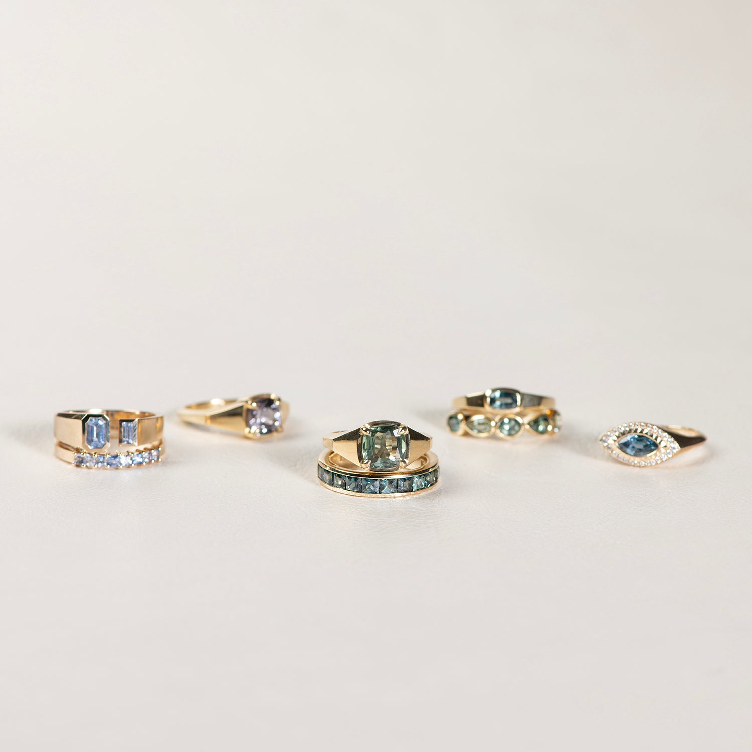 Green Lagoon Empire Ring