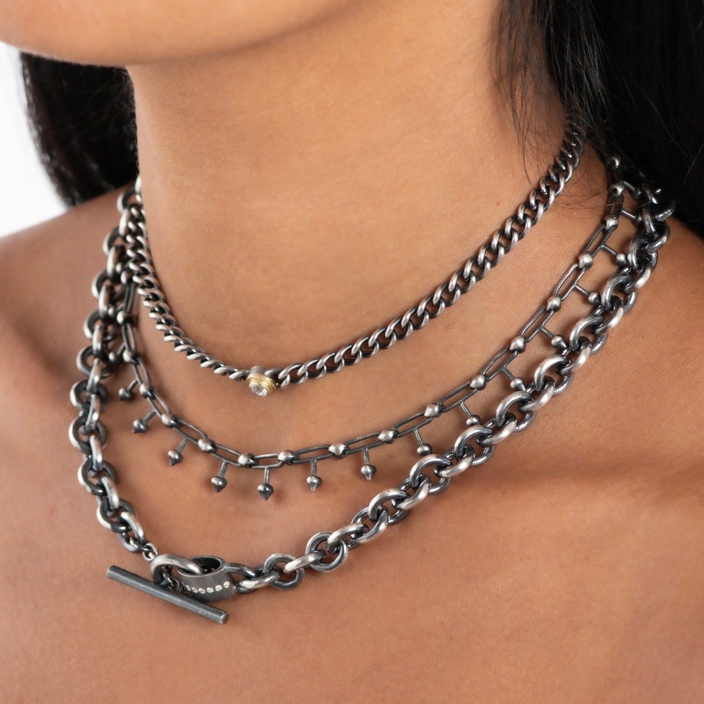 Diamond Link Necklace