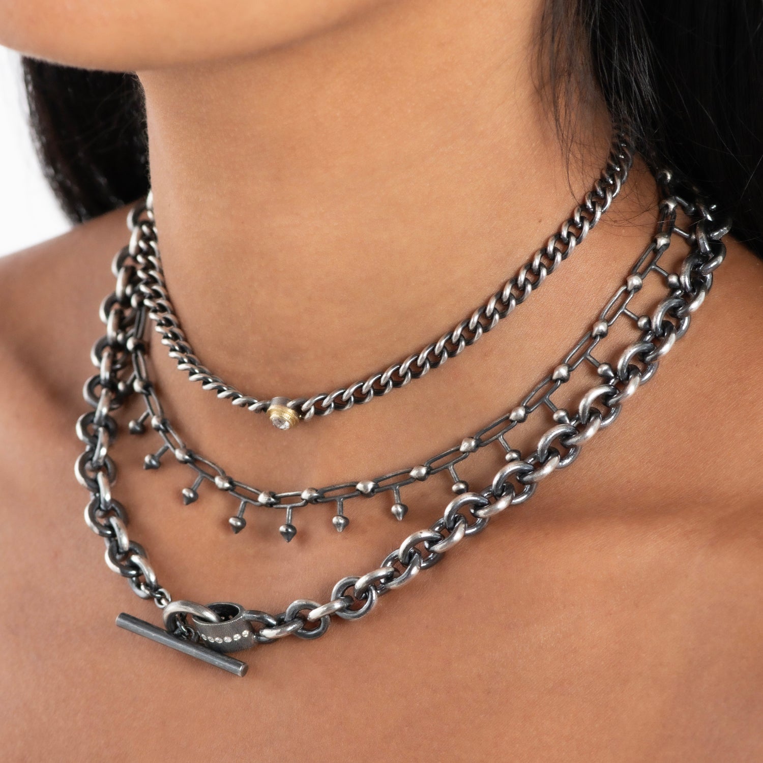 Diamond Link Necklace
