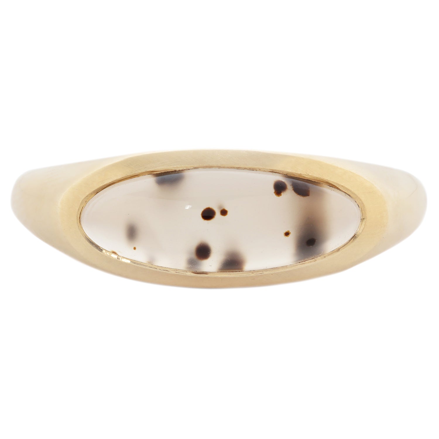 Dendritic Agate Slab Ring