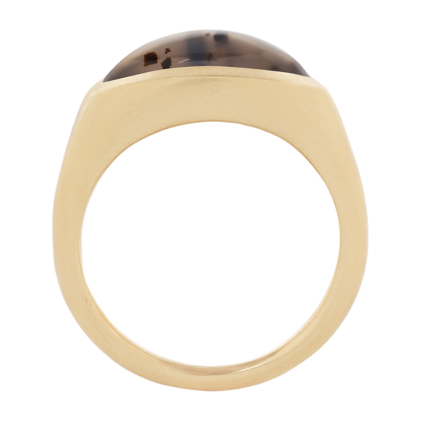 Dendritic Agate Slab Ring