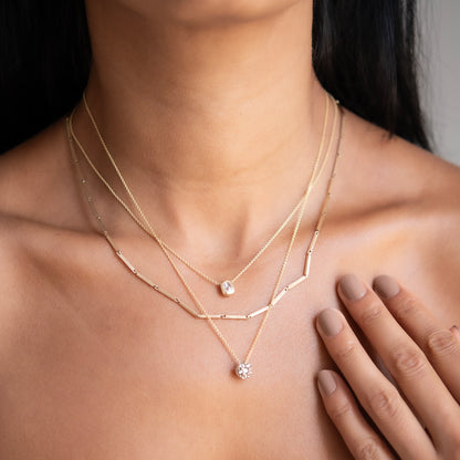 Light Bar Chain Necklace