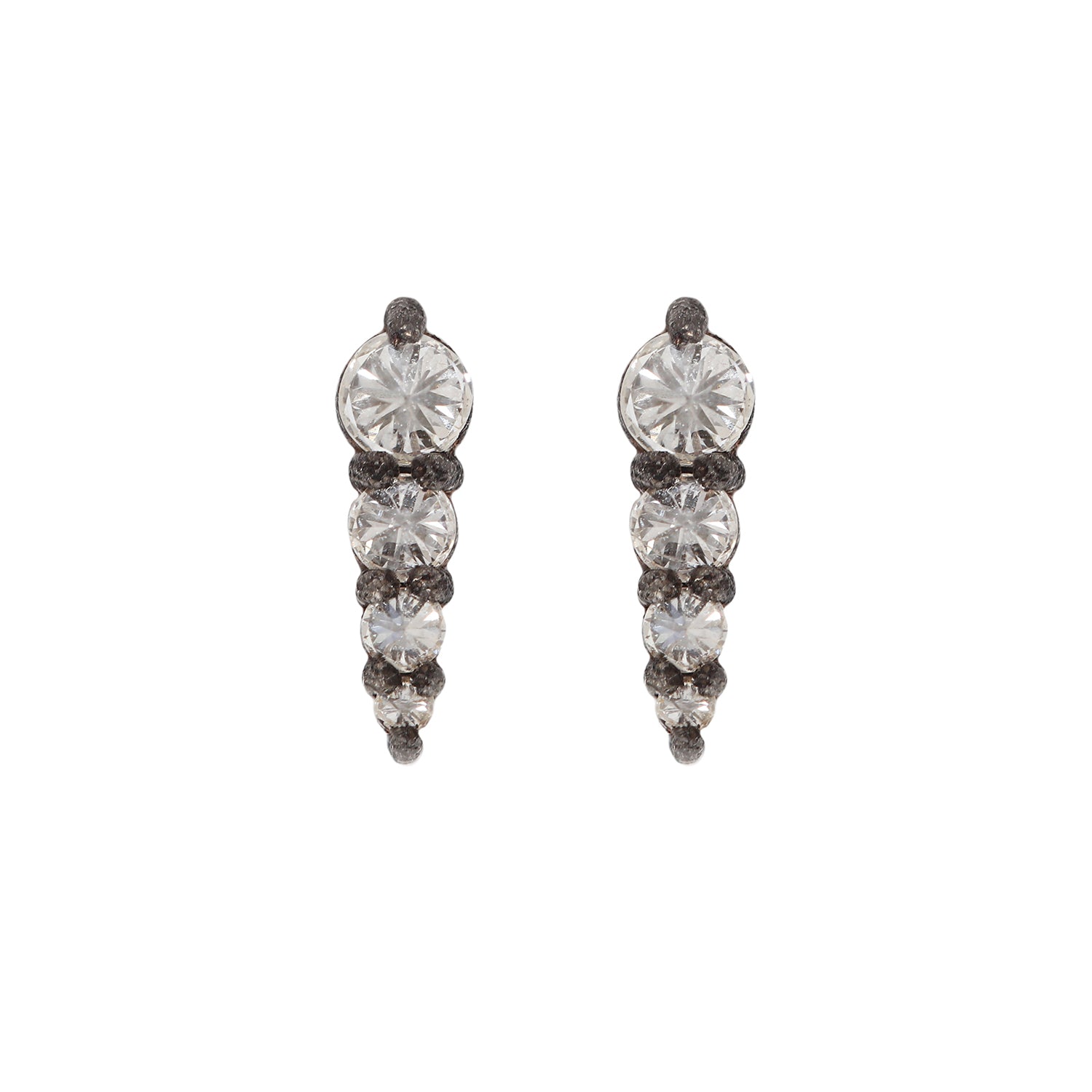 Graduated Diamond Studs
