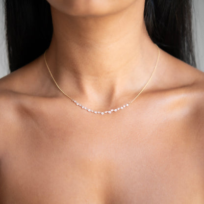 Diamond Inline Necklace