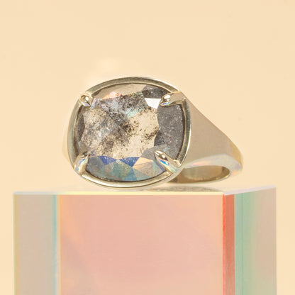 Lunar Diamond Empire Ring