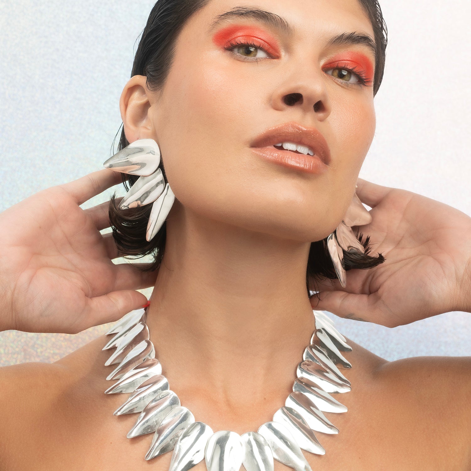 Silver Marcheline Necklace
