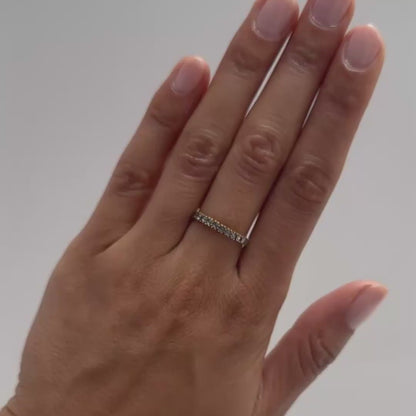 Half Eternity Antiquey Diamond Ring