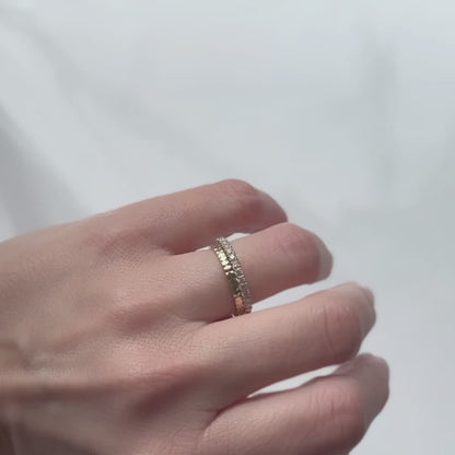French Set Diamond Half Eternity