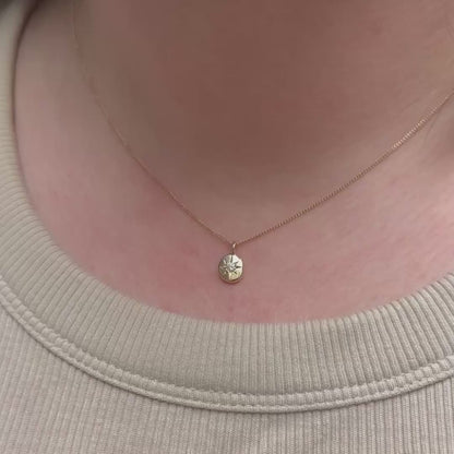 Estrella Diamond Star Necklace