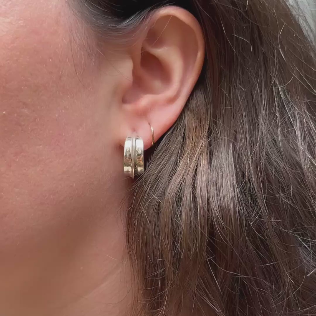 Small Sahara Ridge Hoops