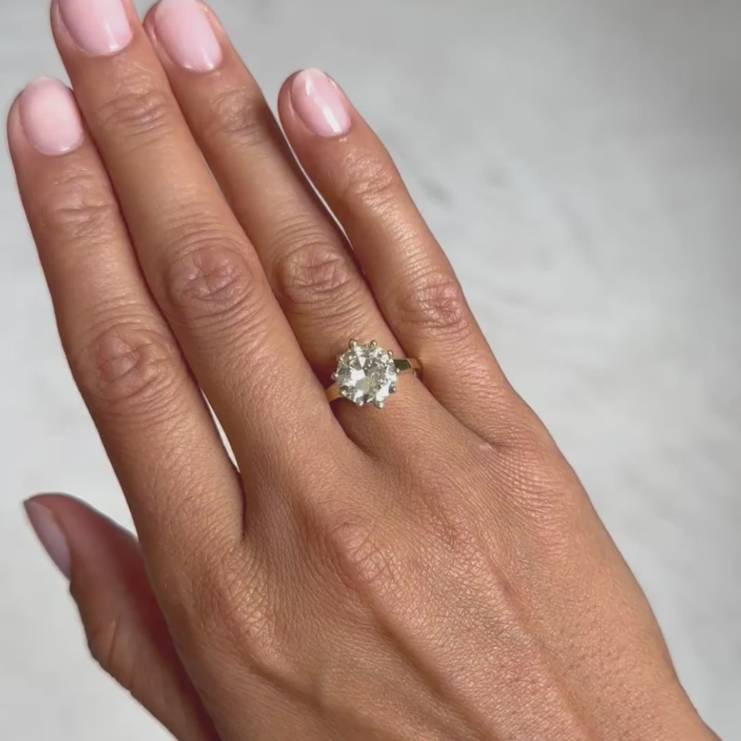 Sunlit Glow Diamond Ring