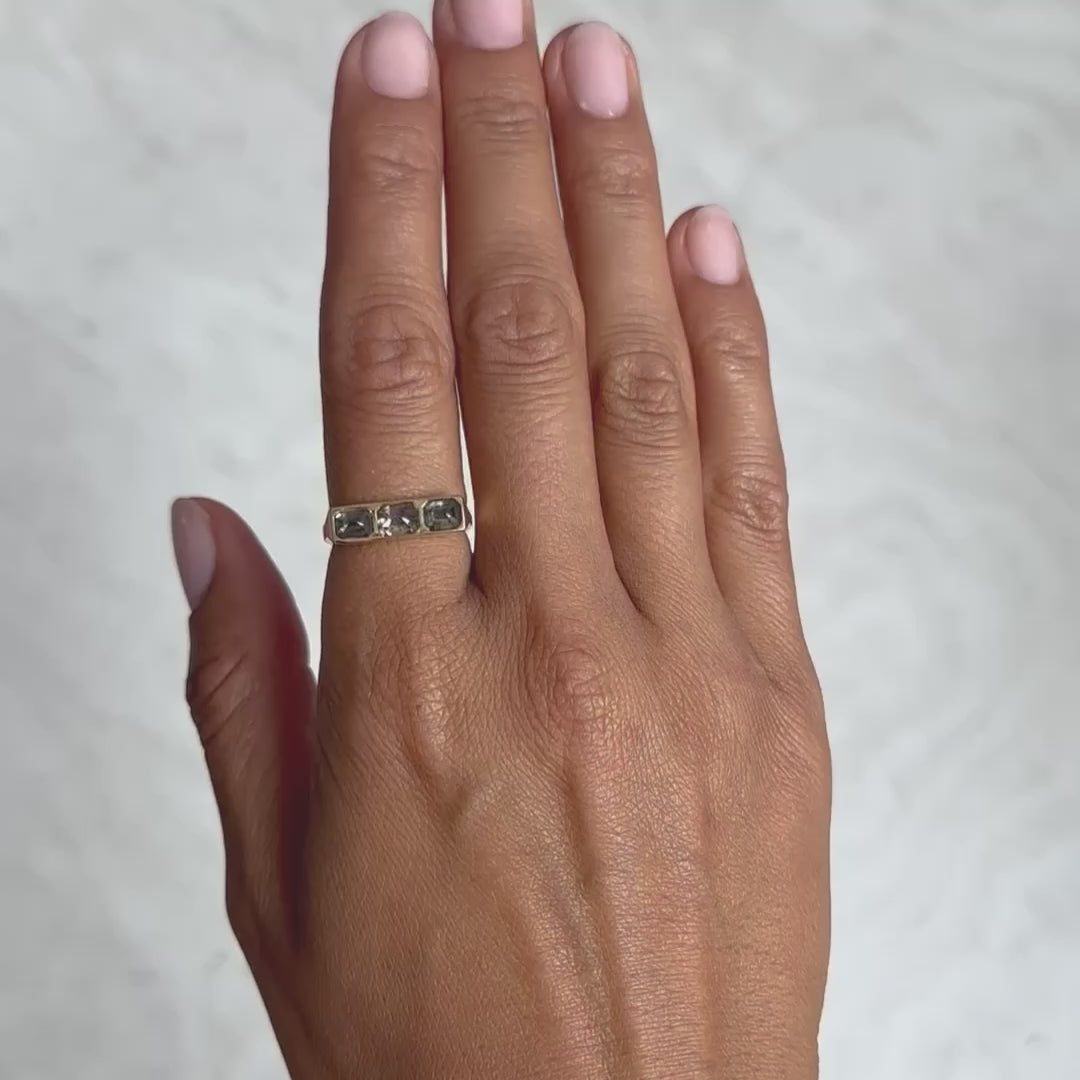 Desert Horizon Guardian Bar Ring