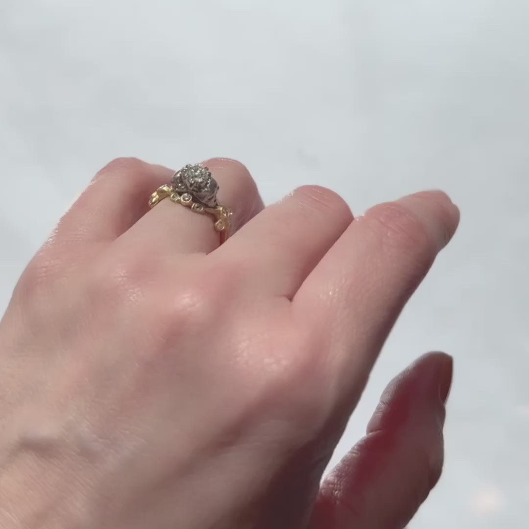 Memento Mori Diamond Ring