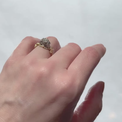 Memento Mori Diamond Ring