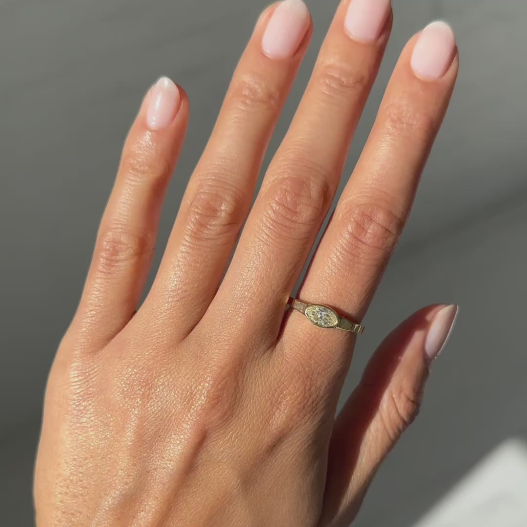 Diamond Ellipse Mojave Ring