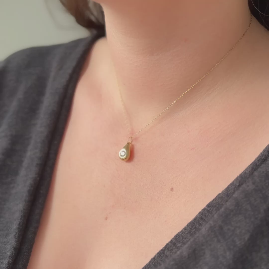 Diamond Ball Necklace