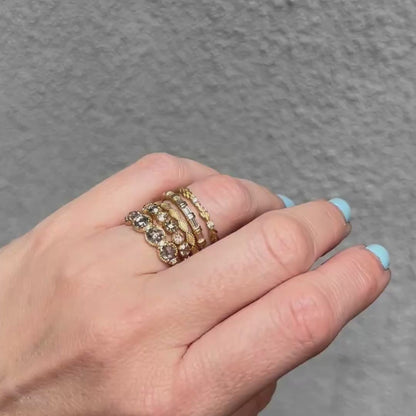 Petite Diamond Evergreen Mixie Band