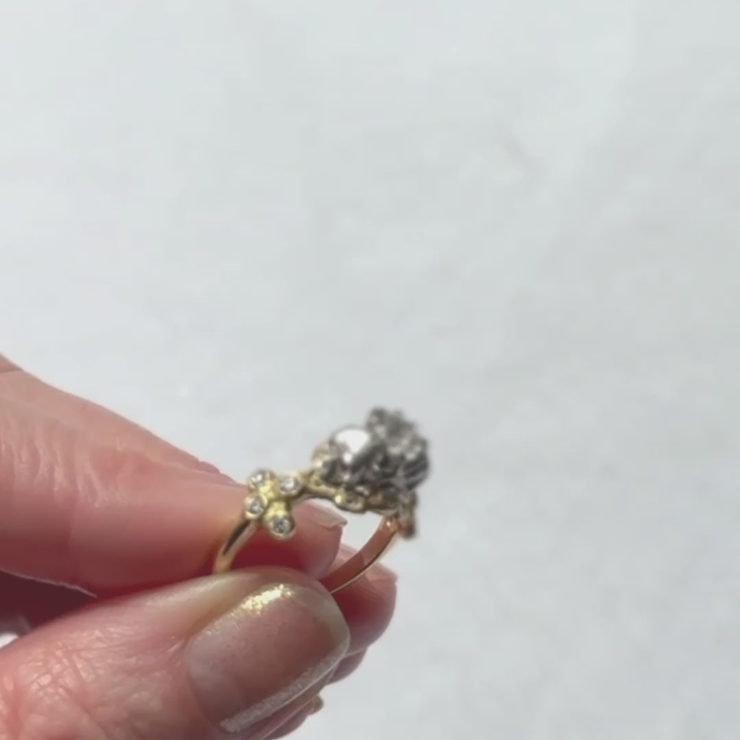Memento Mori Diamond Ring