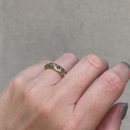 Gray Diamond Eternity Band