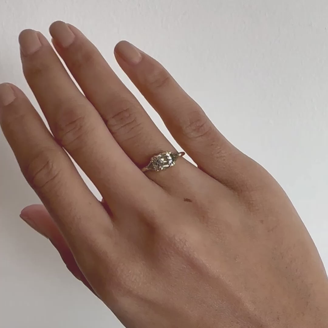 Champagne Diamond Stella Ring