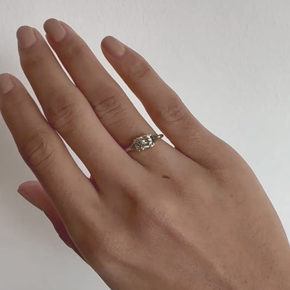 Champagne Diamond Stella Ring