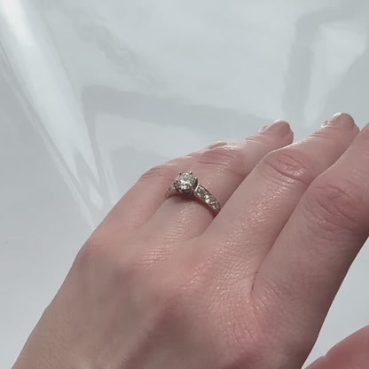 Cora Diamond Edwardian Ring