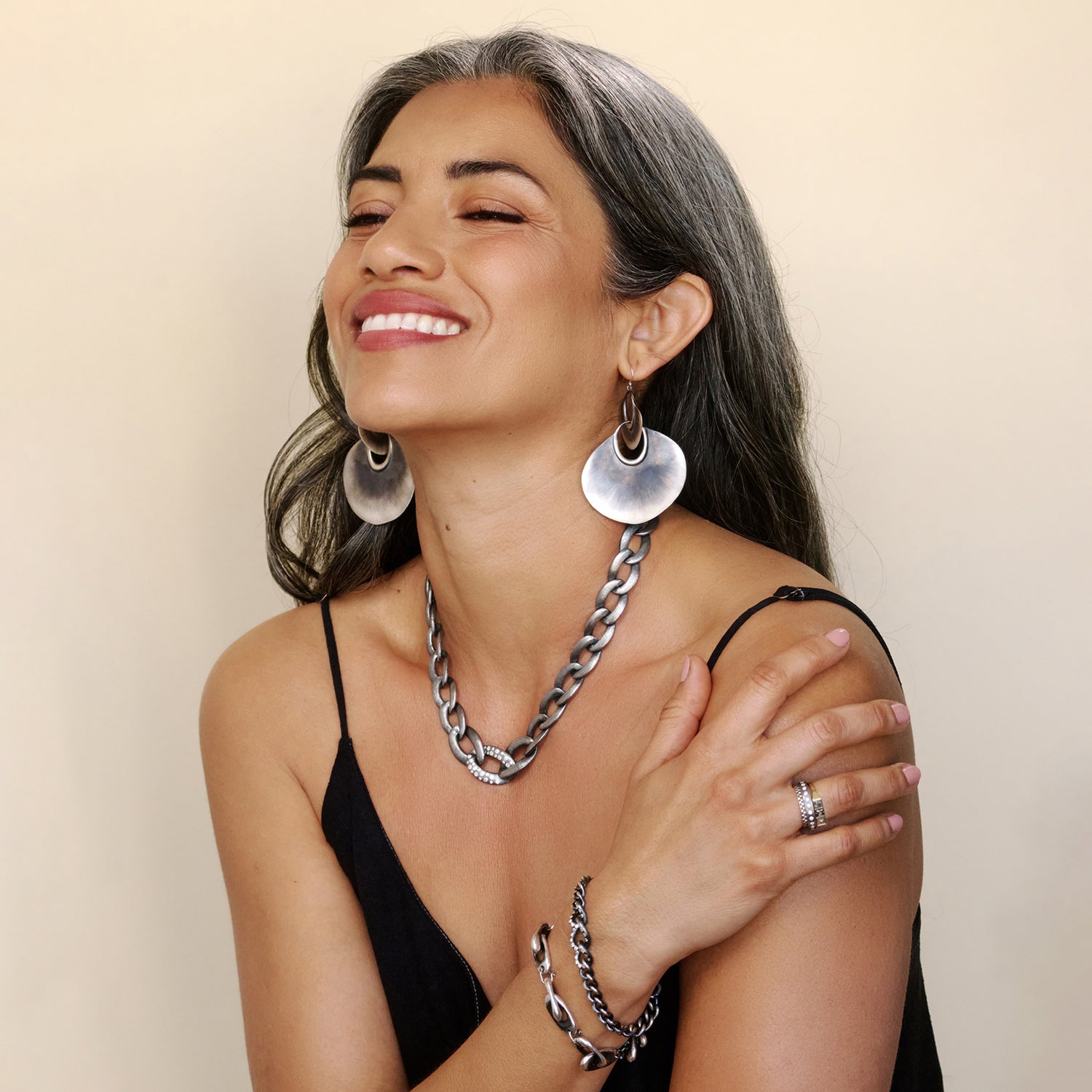 Extra Large Peacock Earrings