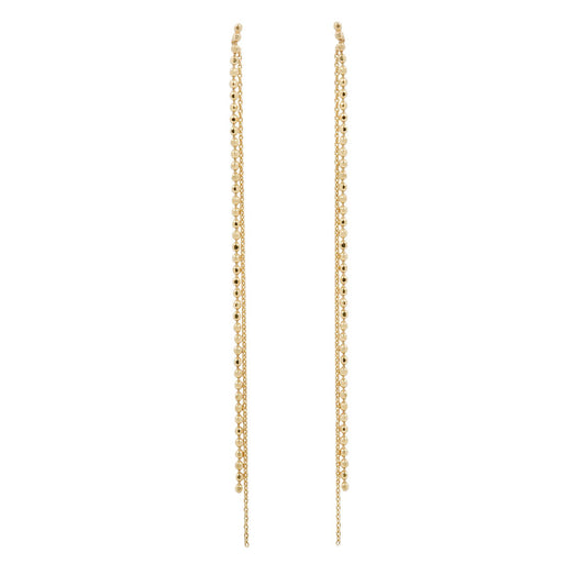 Sia Taylor Rippling Droplet Earrings