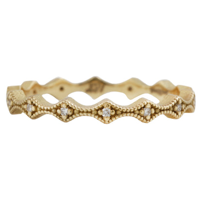 SATOMI KAWAKITA DIAMOND KITE ETERNITY BAND