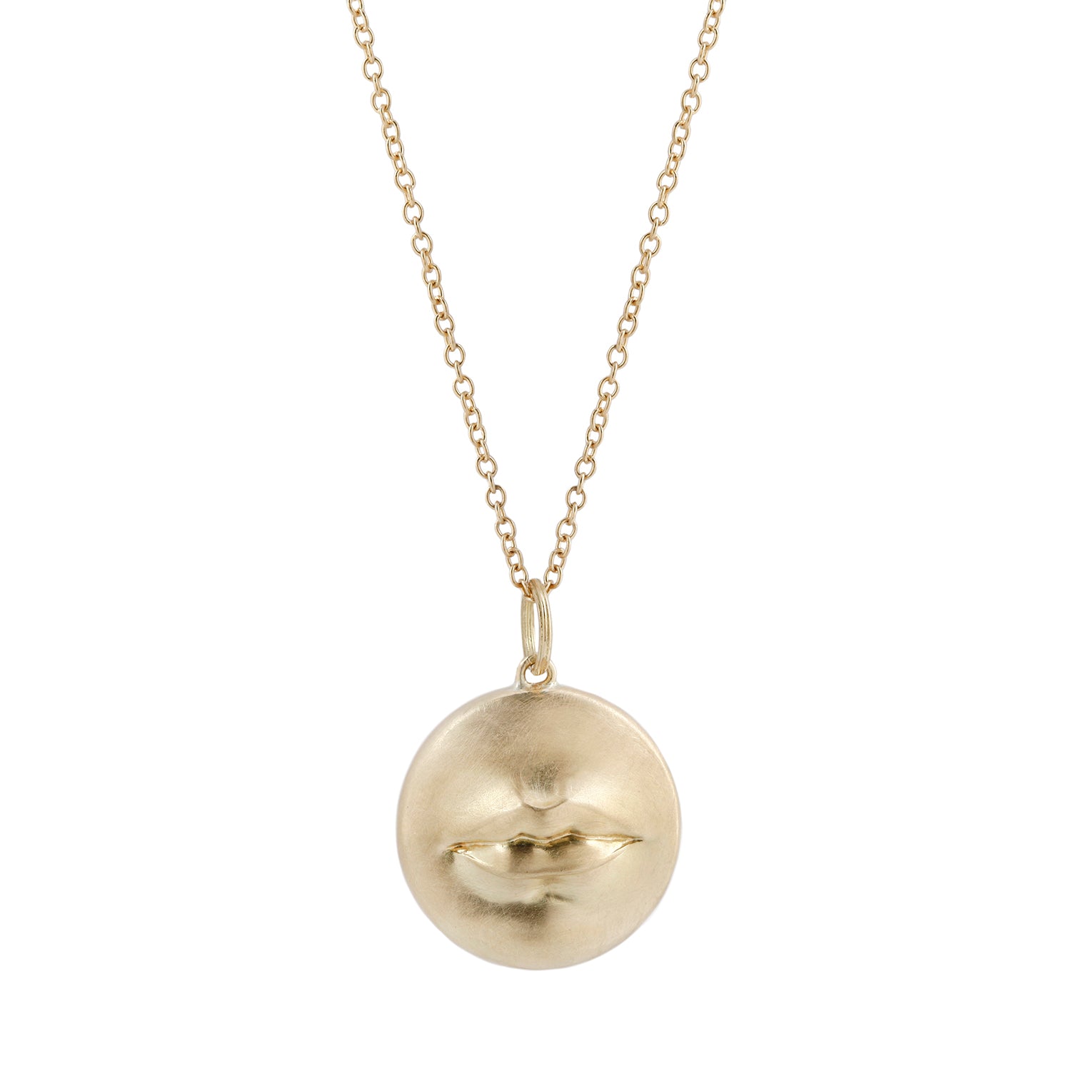 Kiss Me Pendant Necklace