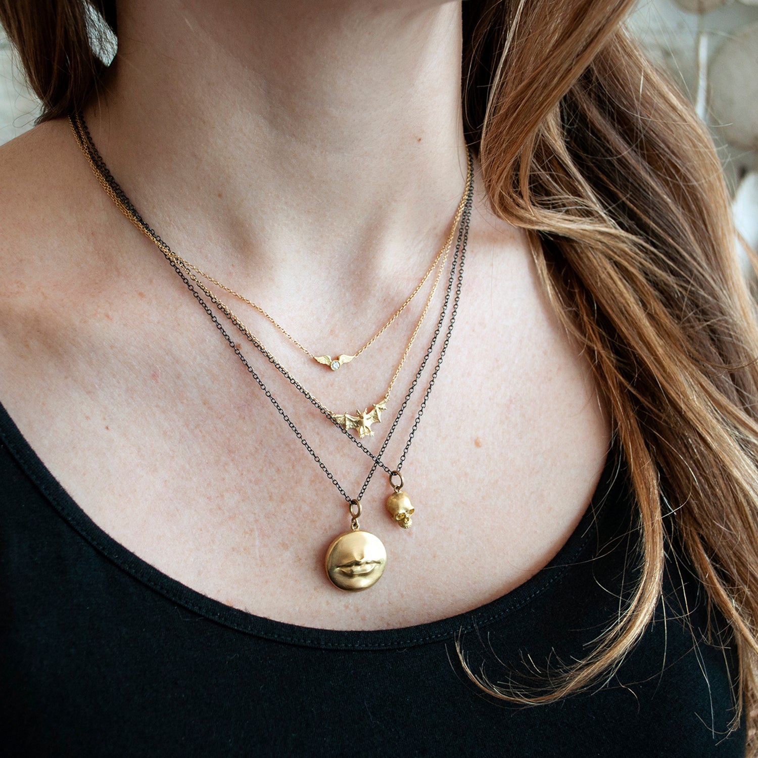 Baby Bat Necklace