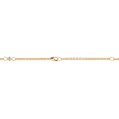 Silver Diamond Whisper Chain Necklace