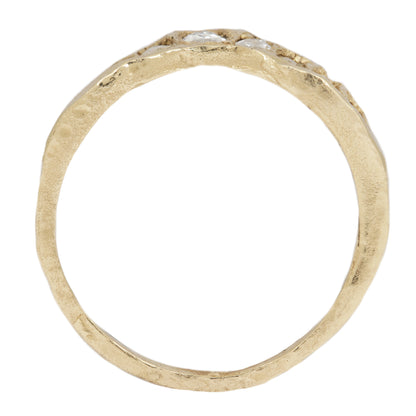 LX Marquise Diamond V Shape Scatter Ring