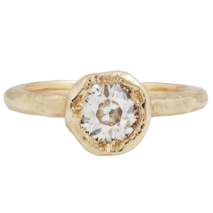 X Old Cut Diamond Ring