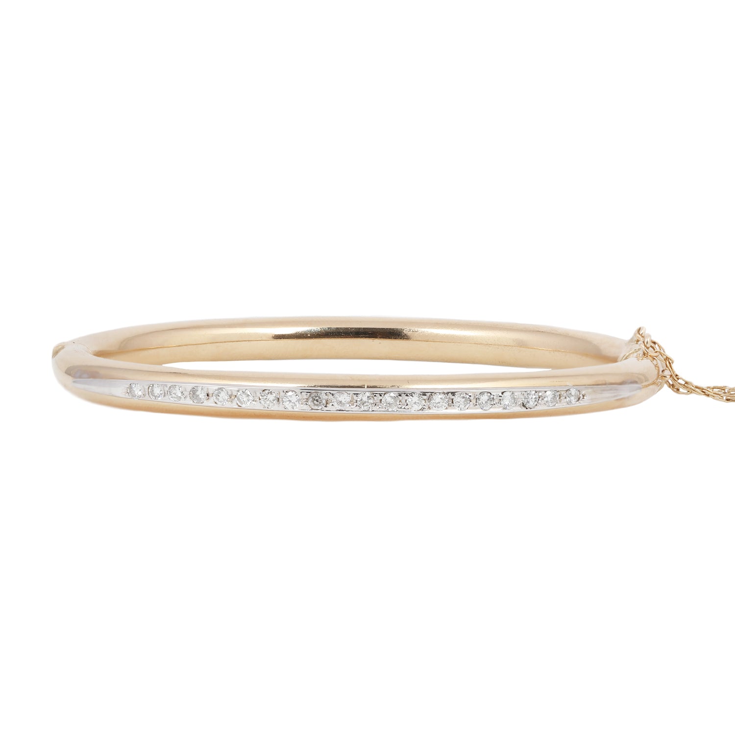 Diamond Groove Bangle